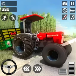 Ikon Indian Tractor Farming Game 2